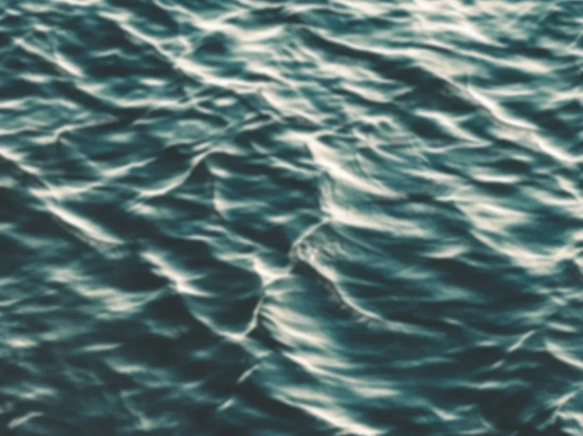 Waves and ocean water