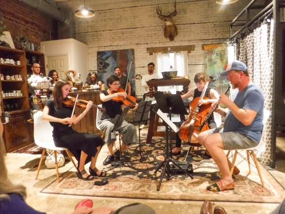 Oboe Quartets live at the Rat on Bull in Savannah, GA!