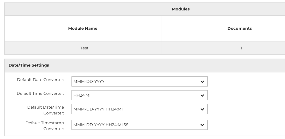 Selecting a US date, date/time and timestamp for your Skyve application from the Data Design tab