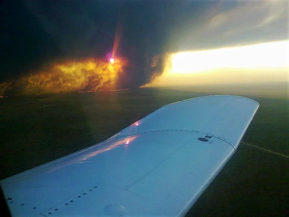 Scrub Fires in the Great Sandy Desert, 2012