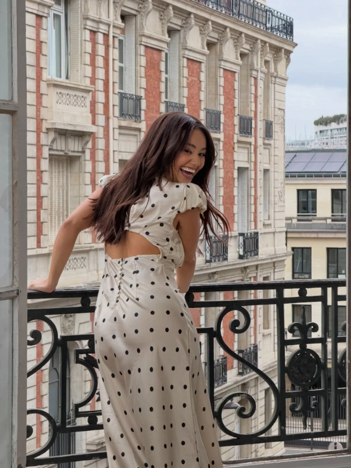 @lenamahfouf embodying @freepeople SS26 collection 💖✨