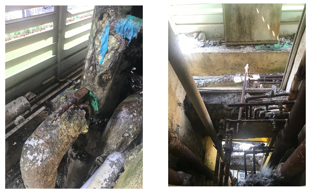 Beyond repairs condition of MEPF services.