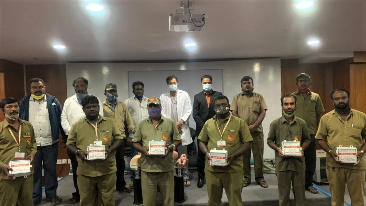 Bangalore auto-drivers trained to save lives during “Golden Hour”