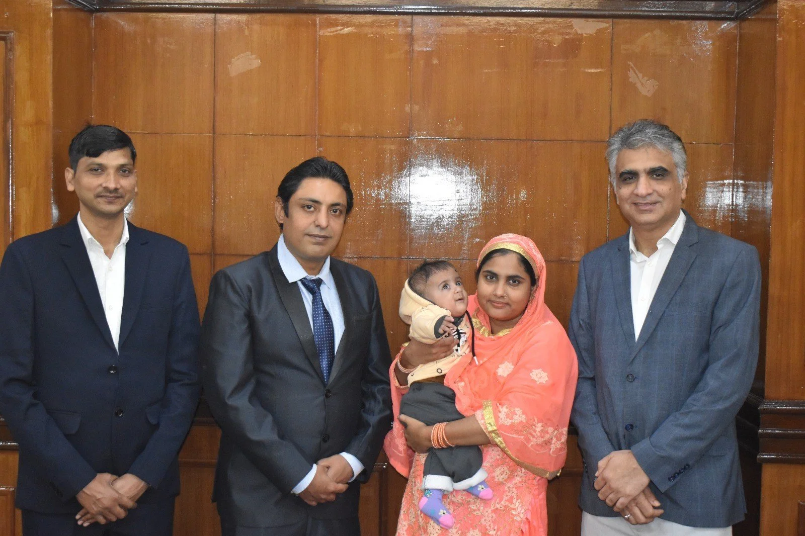 In yet another groundbreaking medical milestone, Sarvodaya Hospital successfully performs India’s youngest cochlear implant on a 5- month old baby