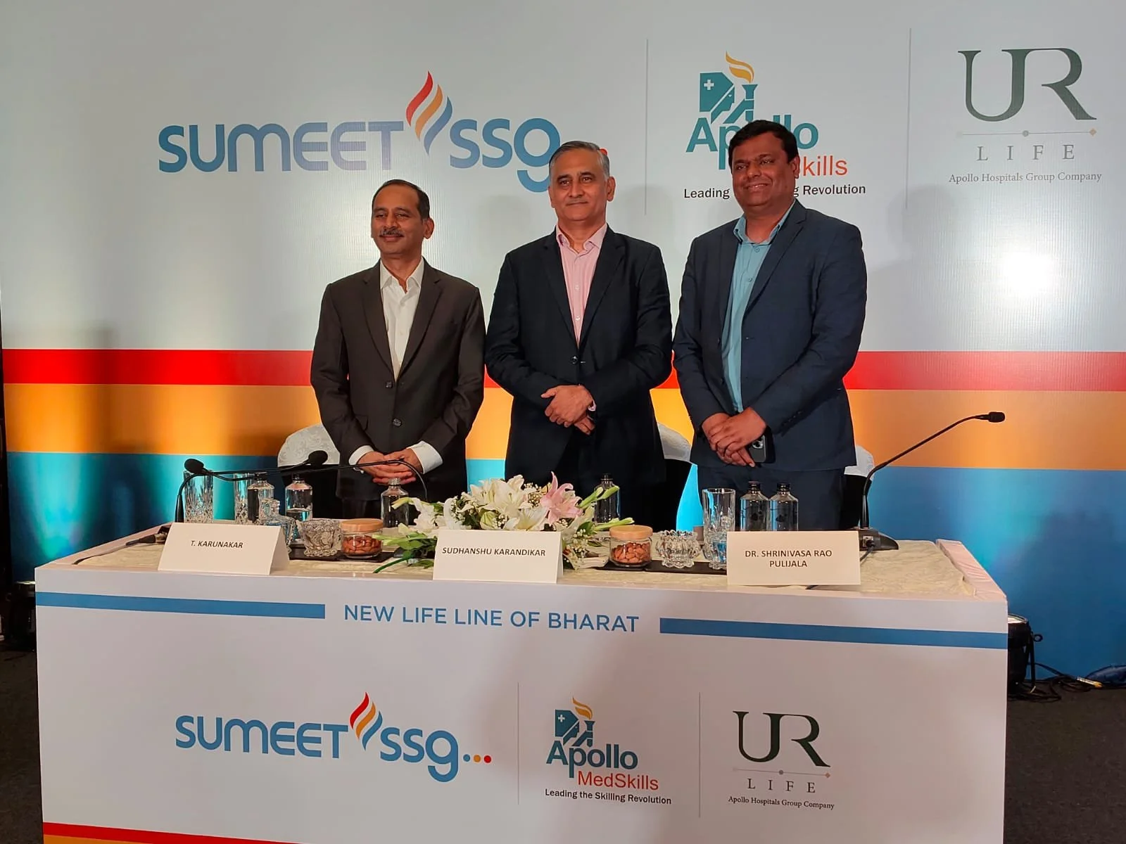 SumeetSSG to partner with Apollo Hospitals Group’s URLife and MedSkills to Elevate Maharashtra’s Emergency Medical Response Infrastructure