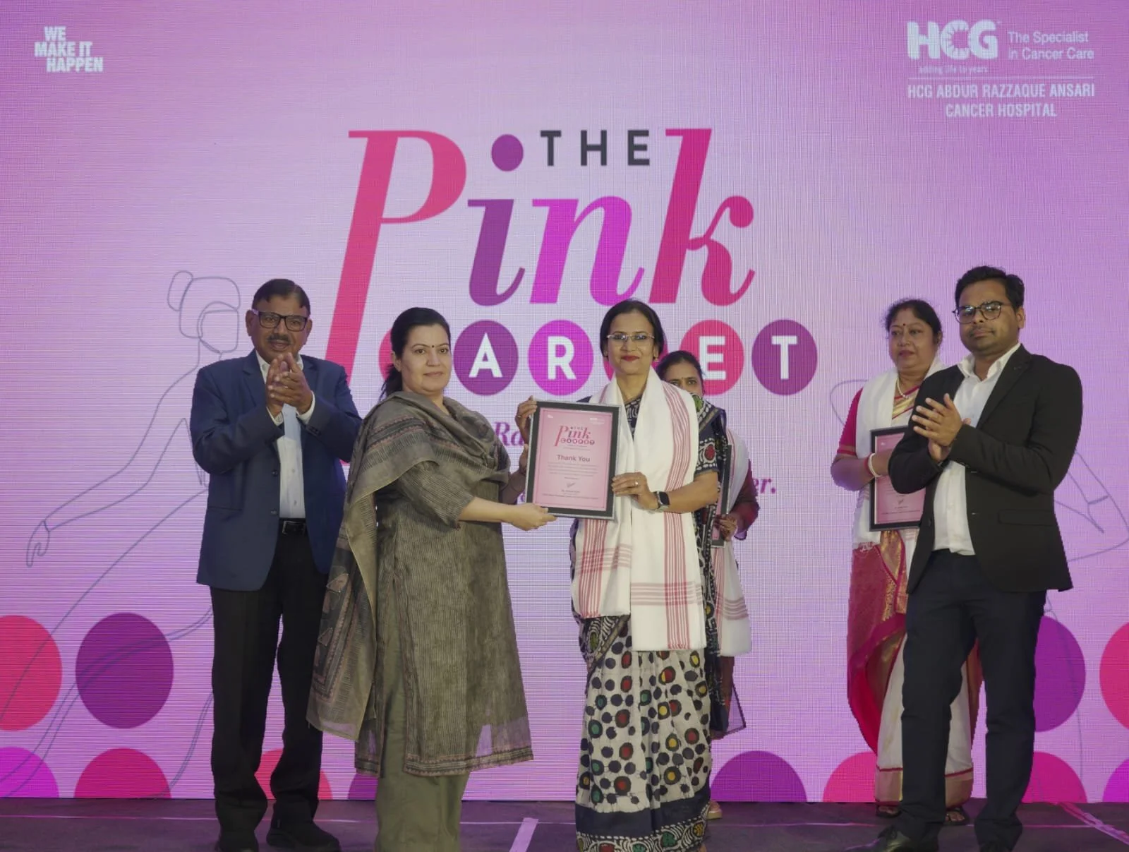 HCG Abdur Razzaque Ansari Cancer Hospital Organizes a Special Ramp Walk to Honour Breast Cancer Champions