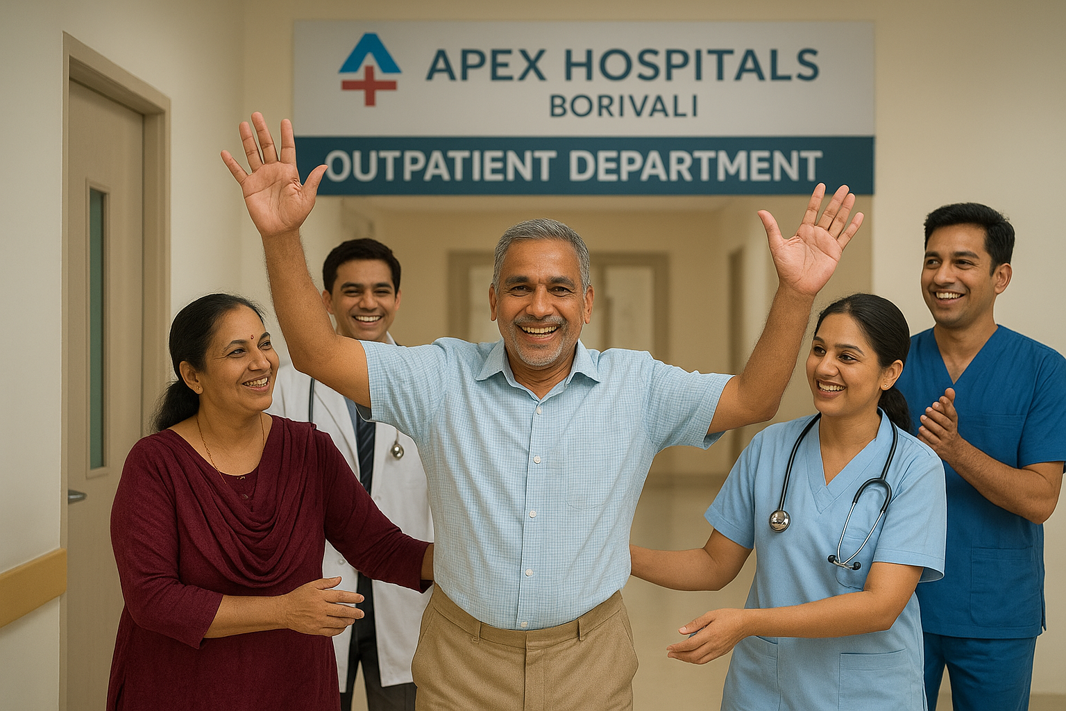Timely spinal surgery and dedicated rehabilitation at Apex Hospitals helps a 60-year-old farmer with traumatic Quadriparesis walk again