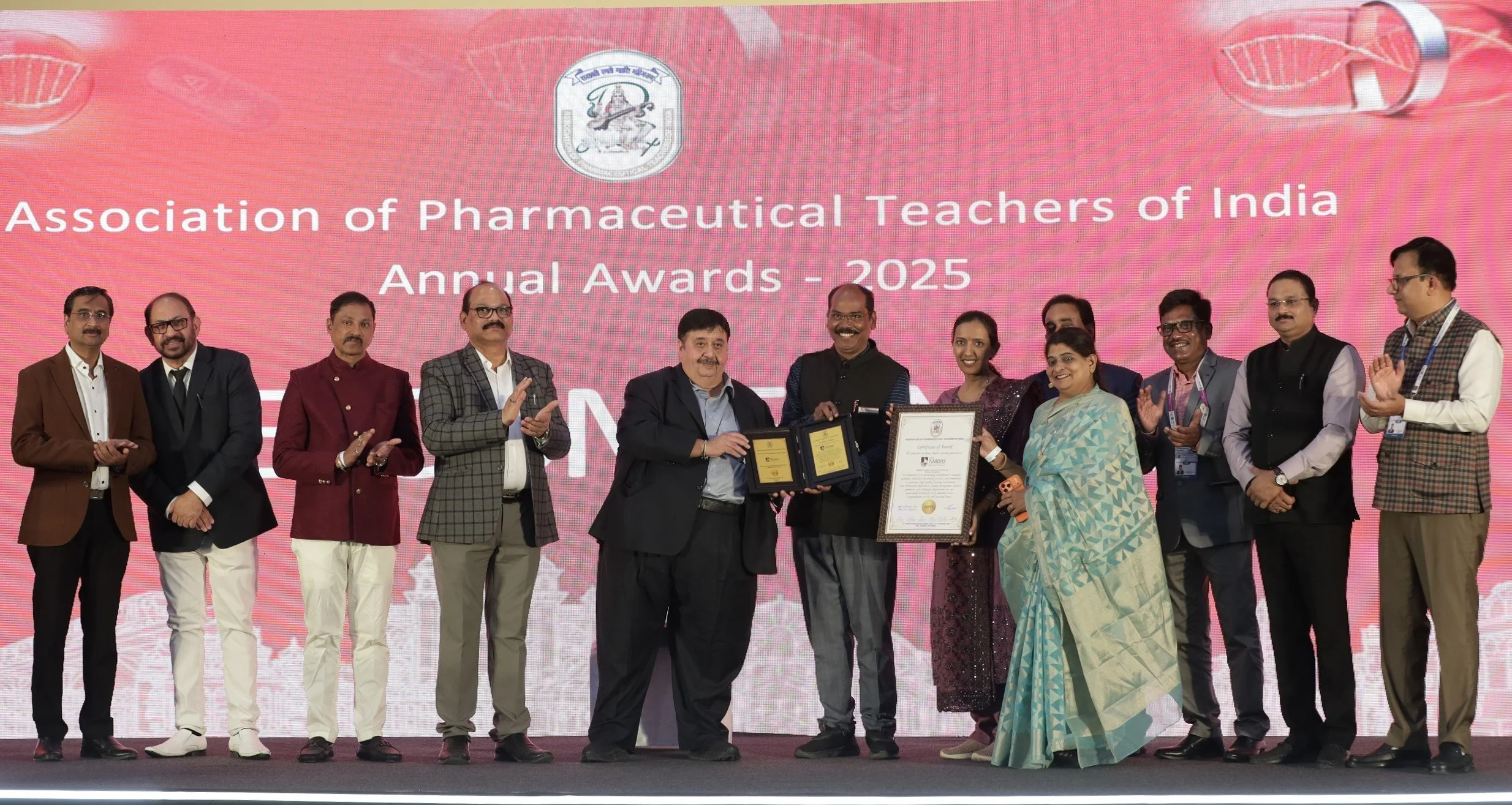 As pharmacy education evolves, SVKM’s NMIMS earns three honours at Indian Pharmaceutical Congress 2025