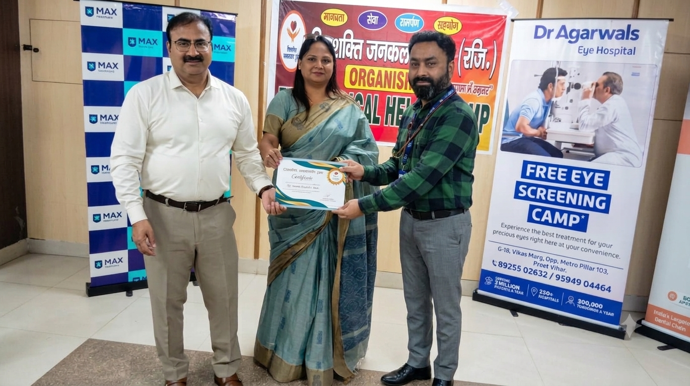 Dr Agarwals Eye Hospital Screens CPWD Employees at Free Mega Eye Camp in Delhi