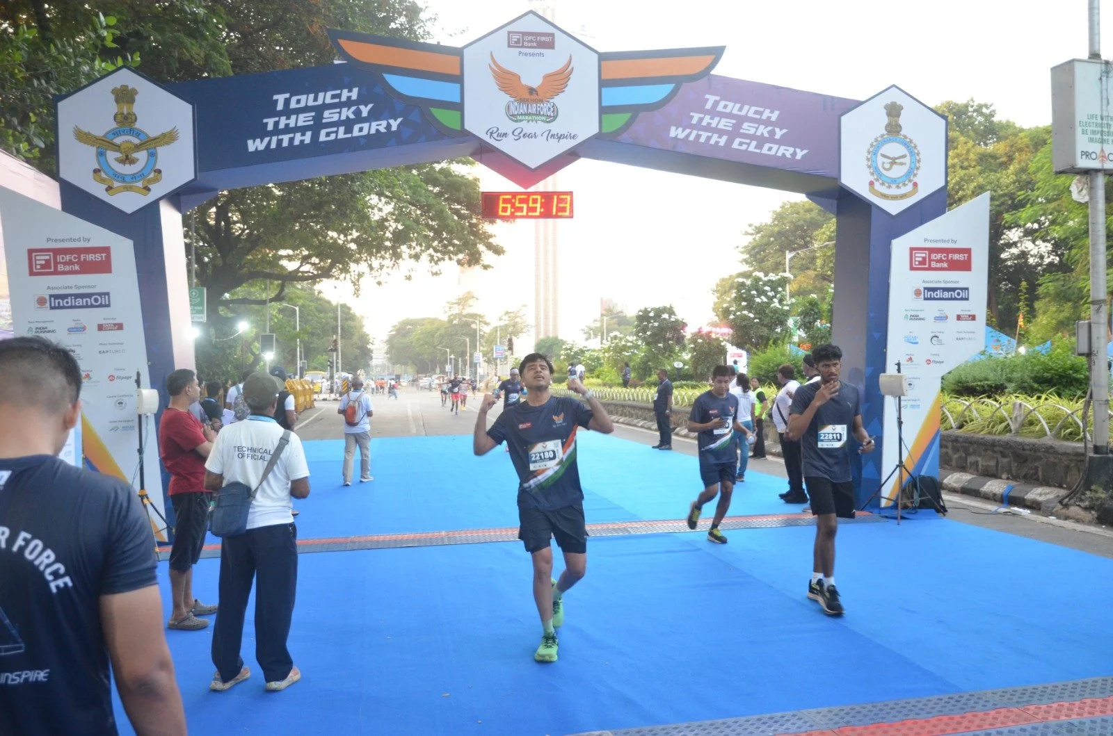 Jaslok Hospital Ensures Medical Safety for Over 8000 Runners at Sekhon- the 1st Indian Air Force Half Marathon in Maharashtra