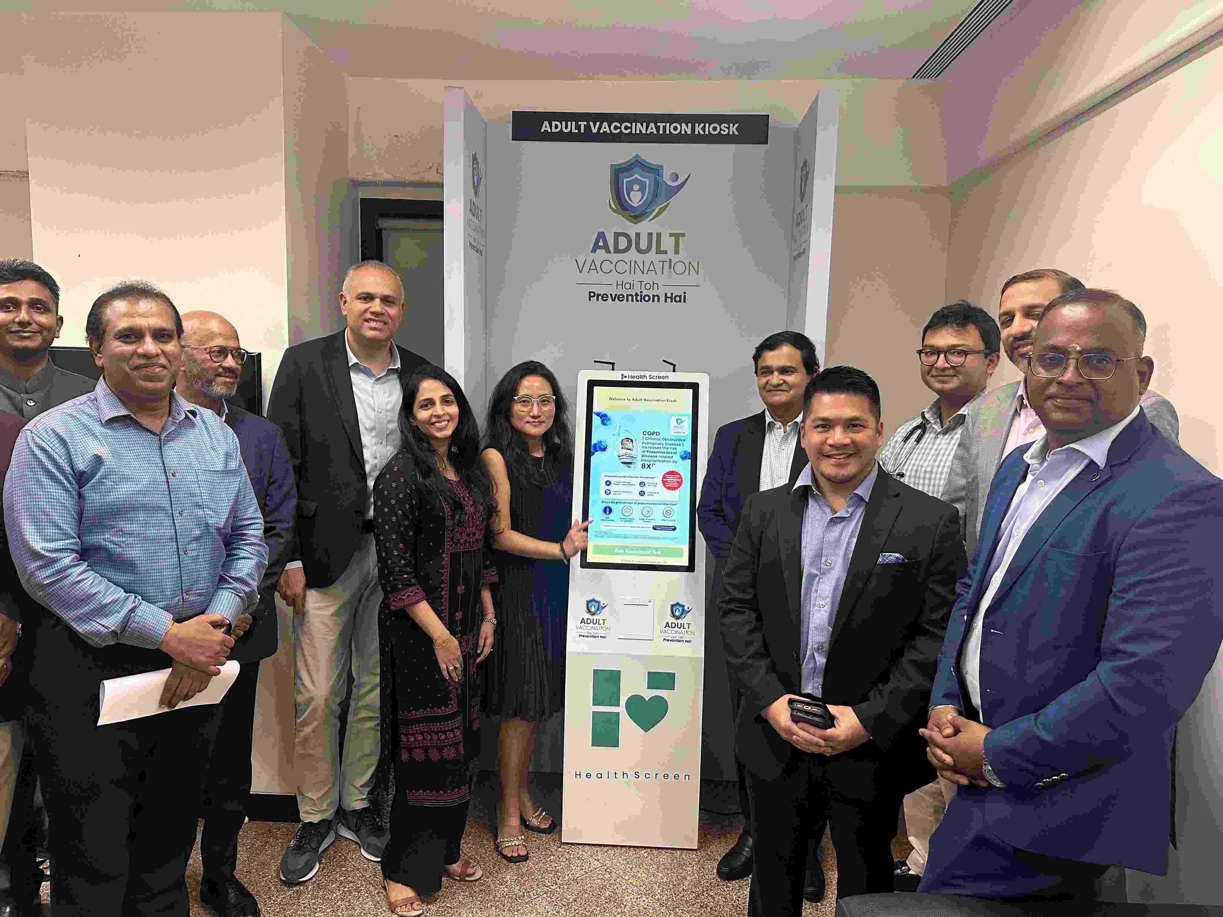 Pfizer Expands Awareness on Adult Immunization in India with Digital Kiosk at Bombay Hospital