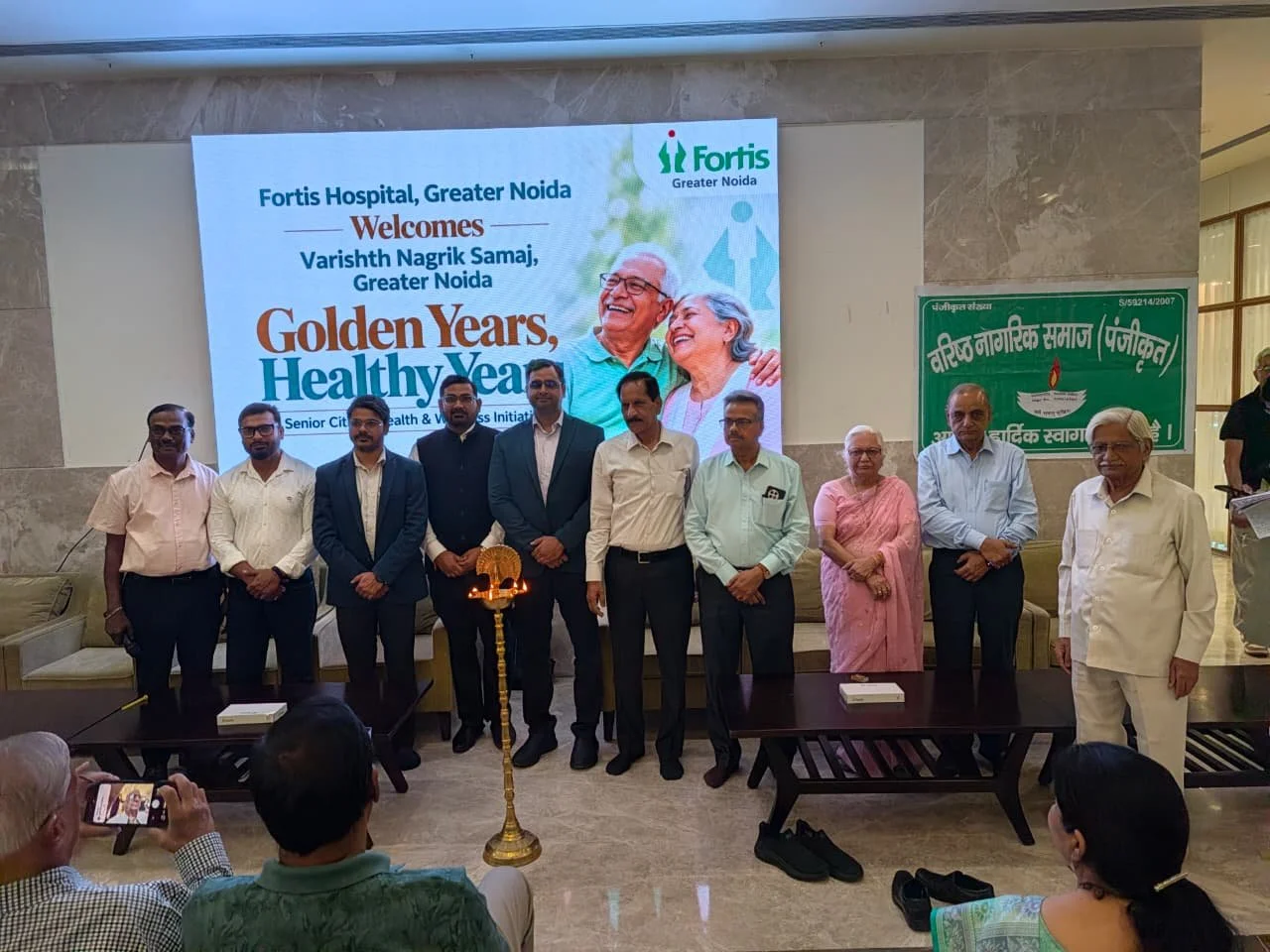 Fortis Hospital, Greater Noida, Organises ‘Golden Years, Healthy Years’ Health Awareness Session for Senior Citizens