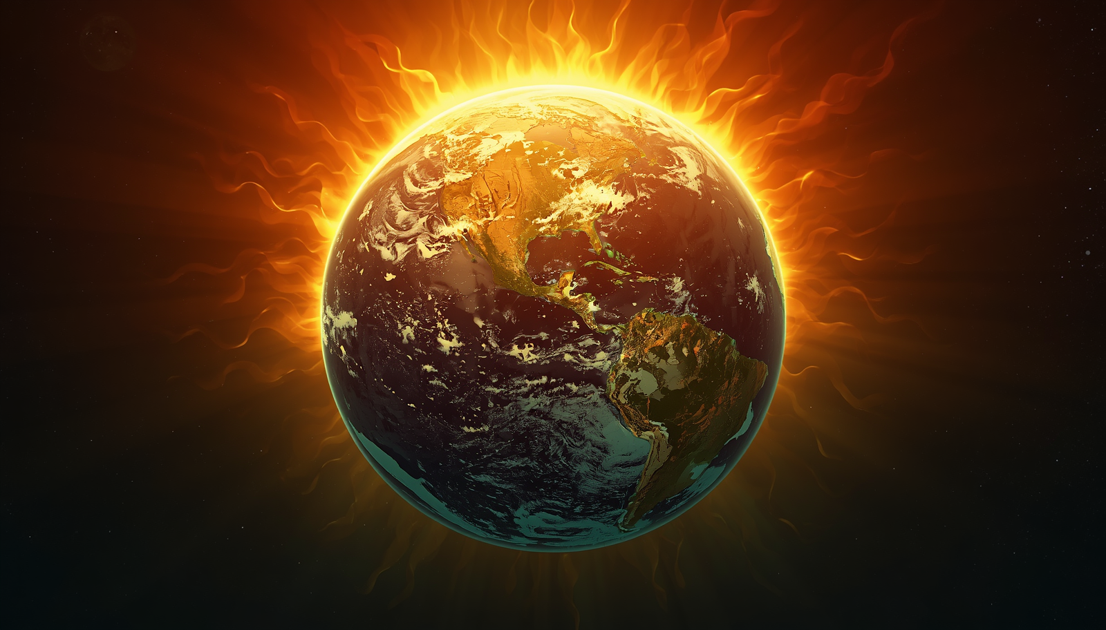 planet Earth radiating intense heat l.jpg