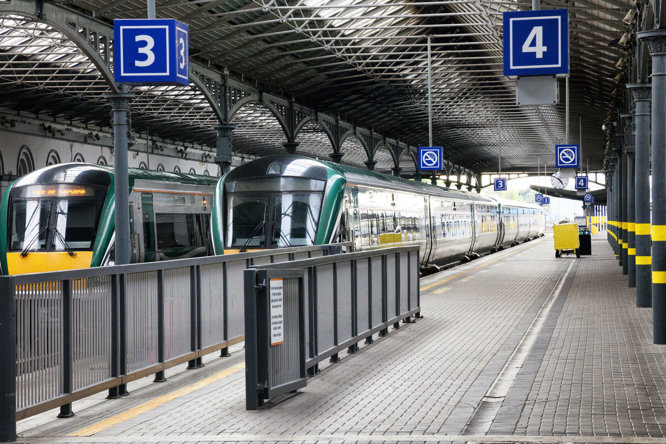 Line improvement works