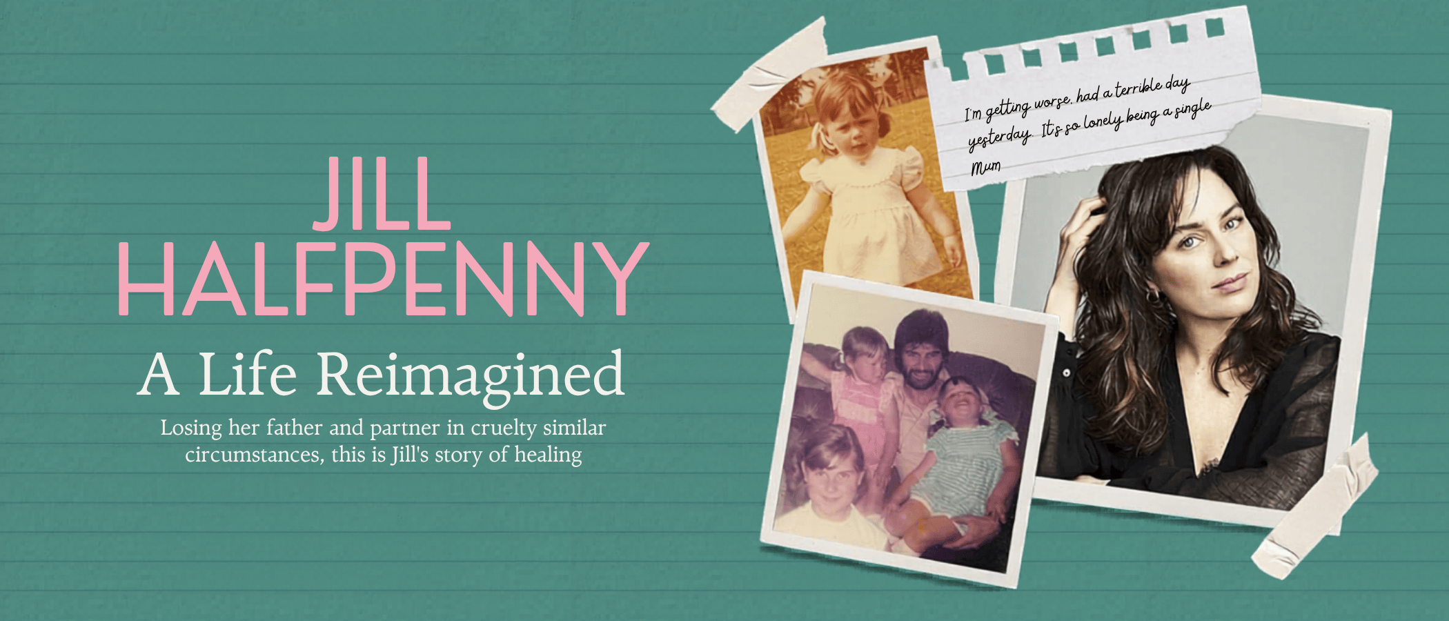 Jill Halfpenny A Life Reimagined audiobook – voice recording by The East Wing Studios Newcastle