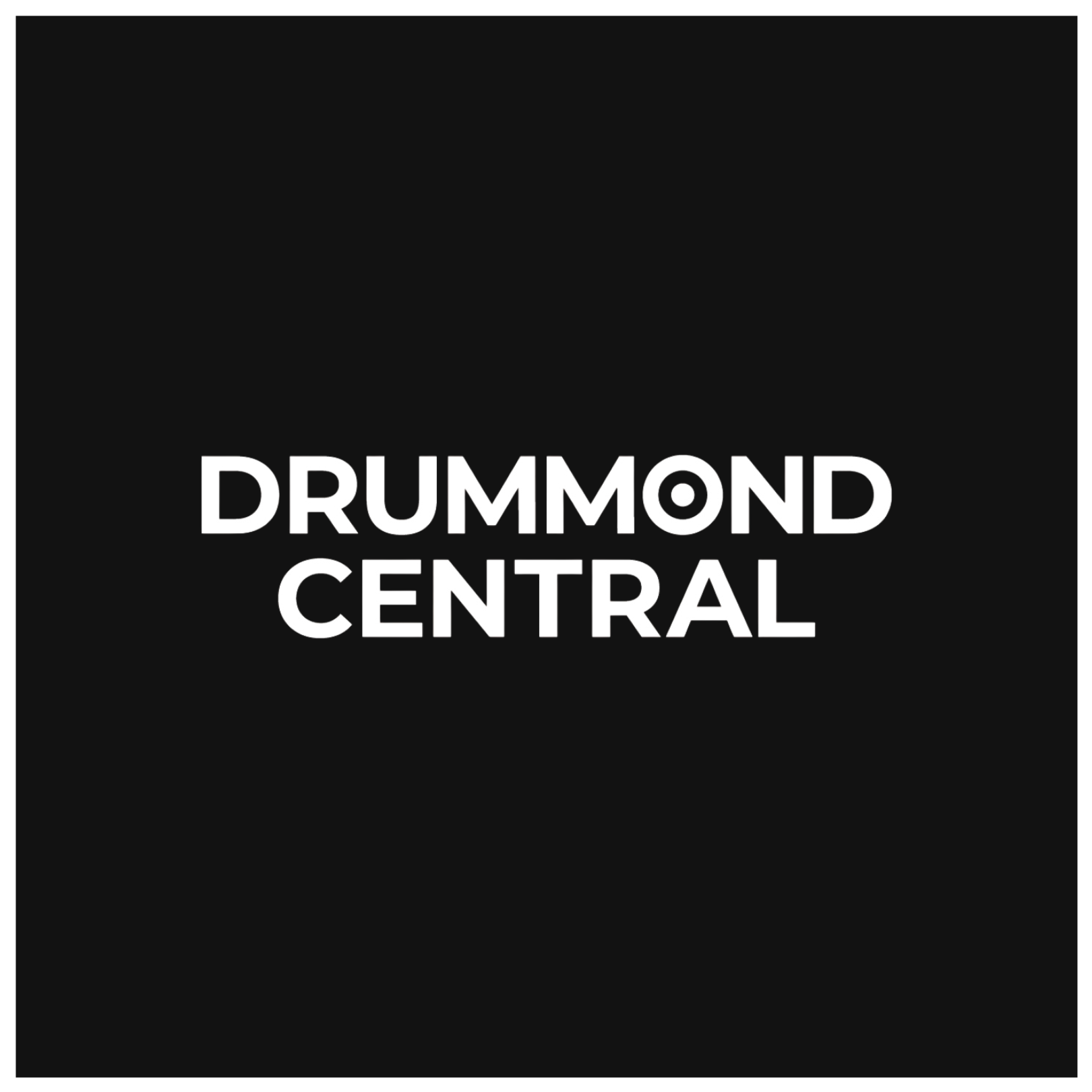 Logo of Drummond Central with black text on a white background.