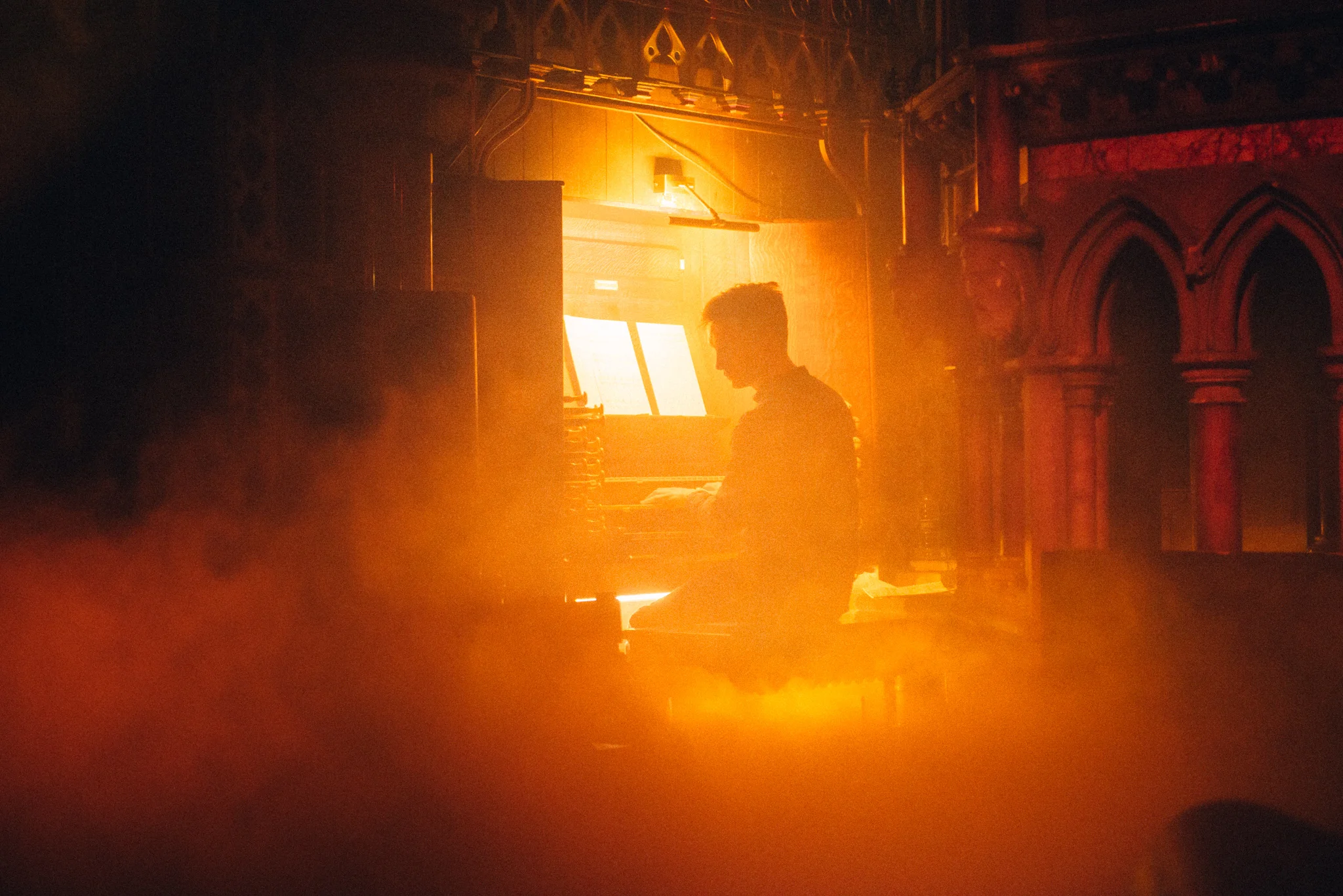 Union Chapel, February 2015 with Nico Muhly & Oneohtrix Point Never