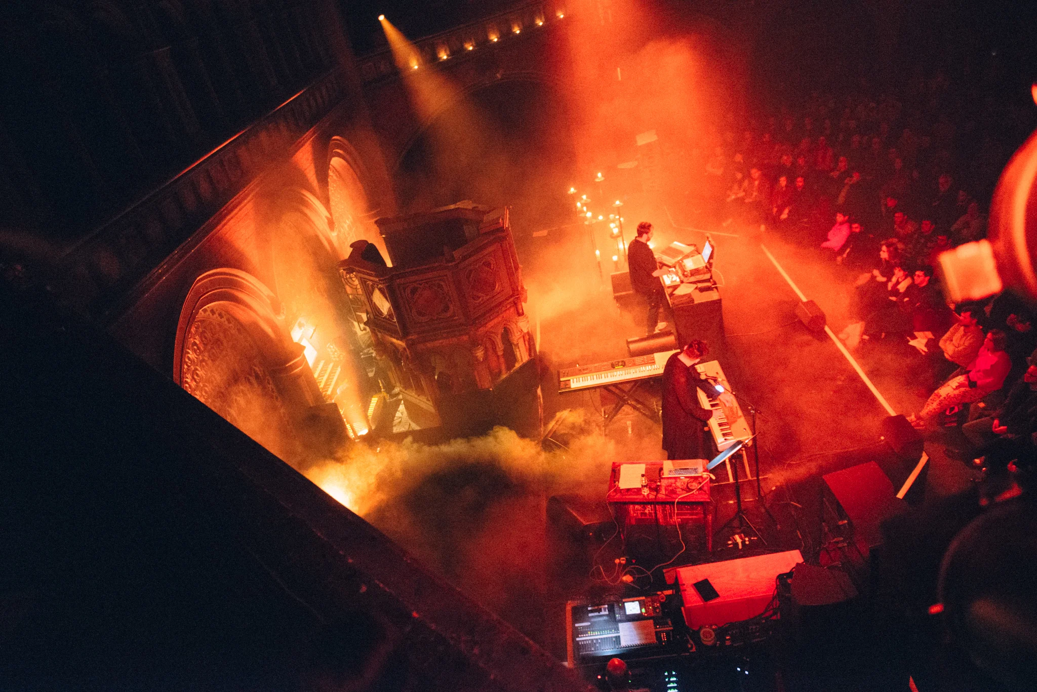 Union Chapel, February 2015 with Nico Muhly & Oneohtrix Point Never