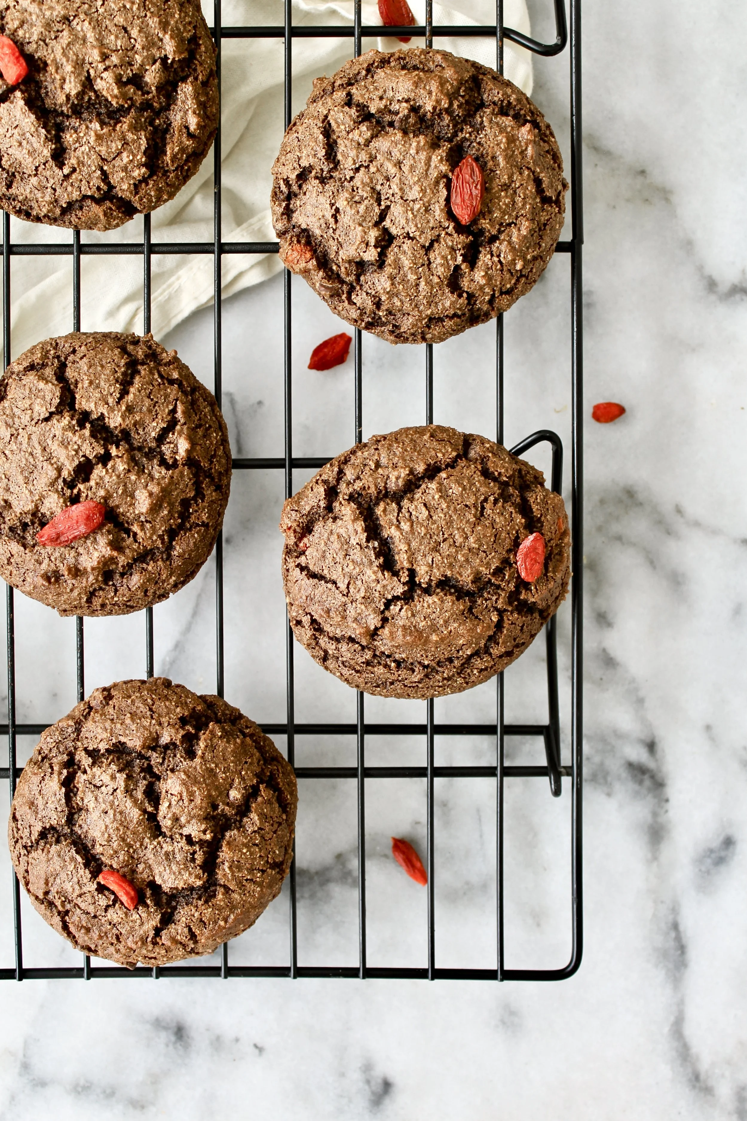 grainfree dark chocolate olive oil cookies — Honey Street