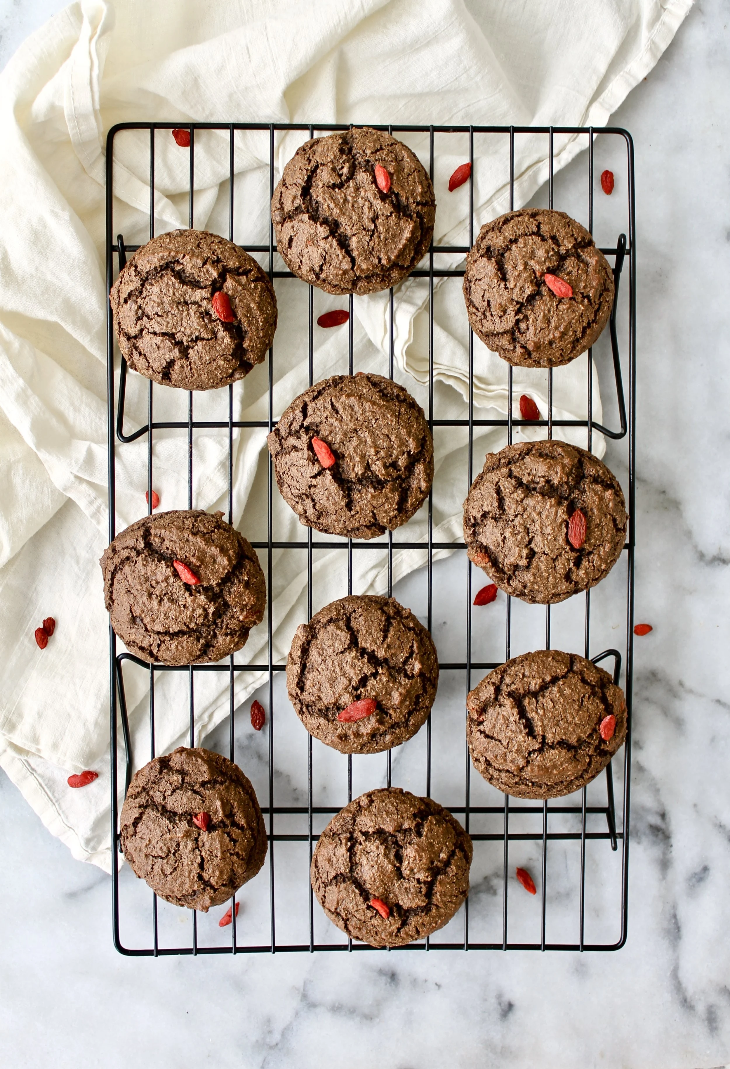 grainfree dark chocolate olive oil cookies — Honey Street