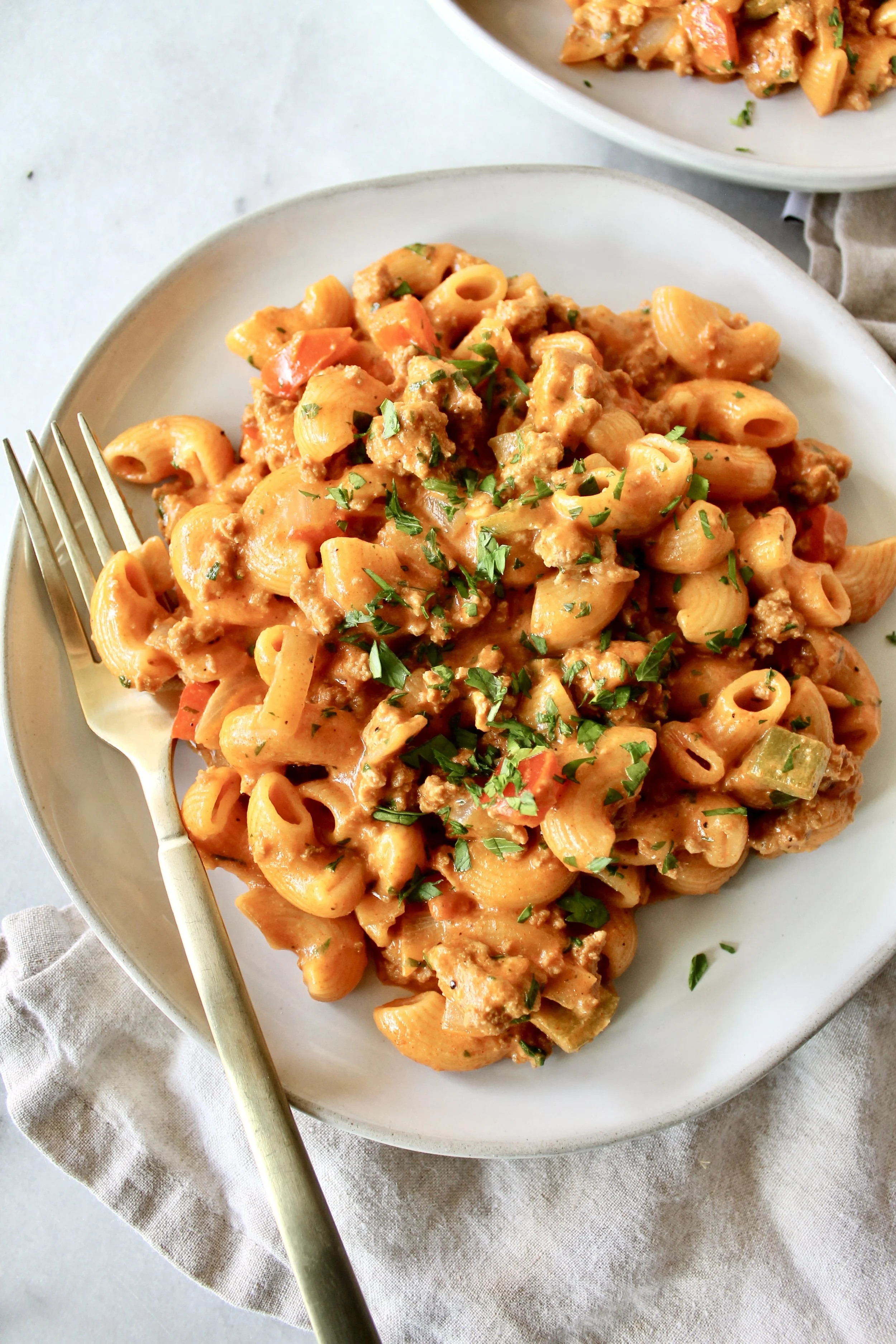 creamy spicy cajun pasta — Honey Street