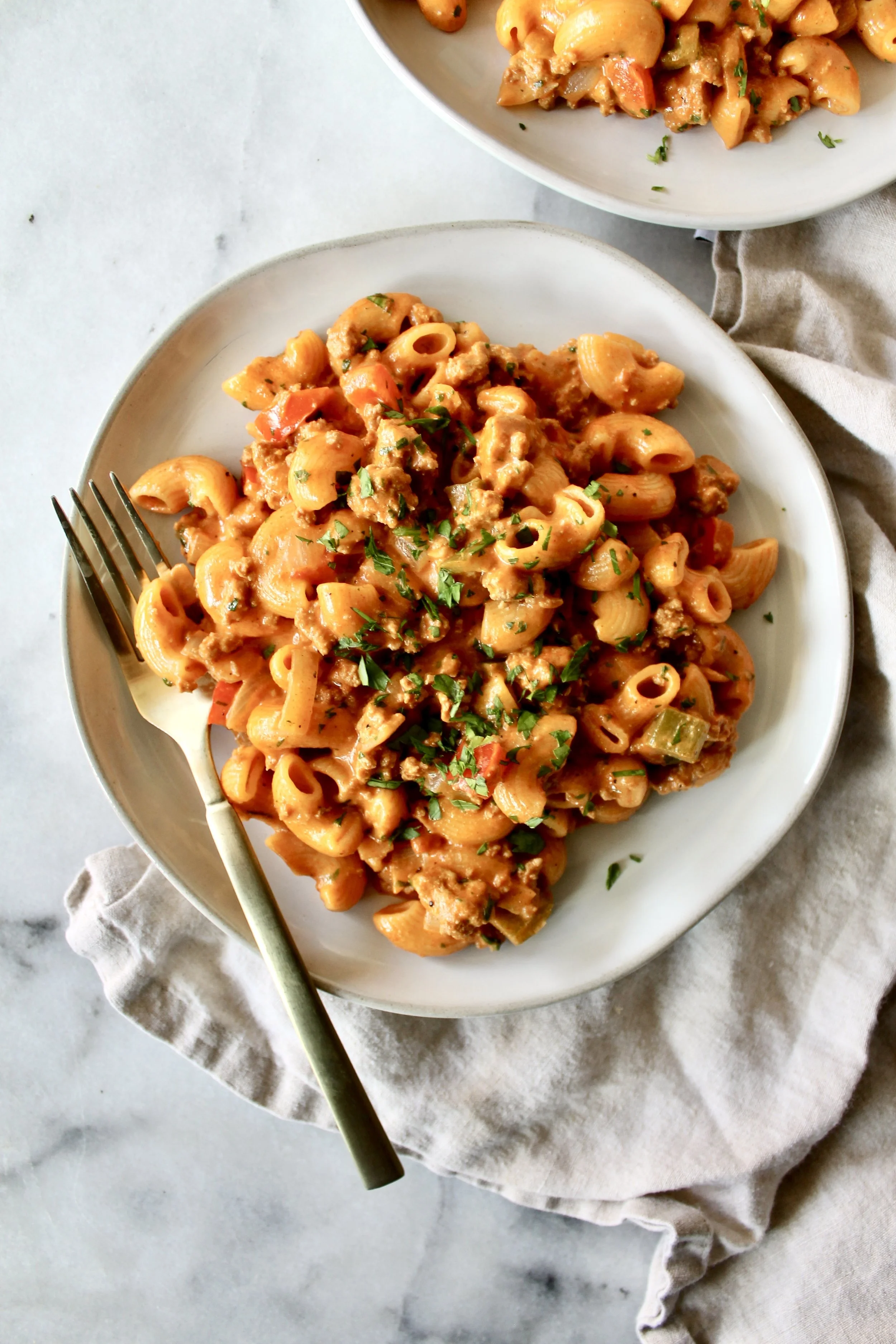creamy spicy cajun pasta — Honey Street