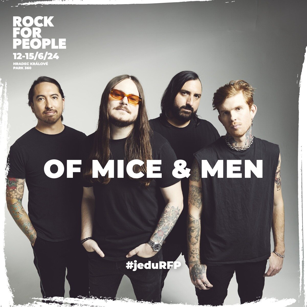 @rockforpeople! We are very excited to be back in the Czech Republic this summer on 12th June, see you in the pit!