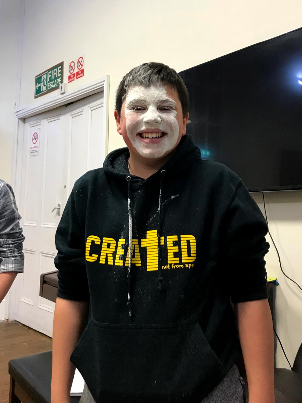 Messy Games at the Youth Cafe