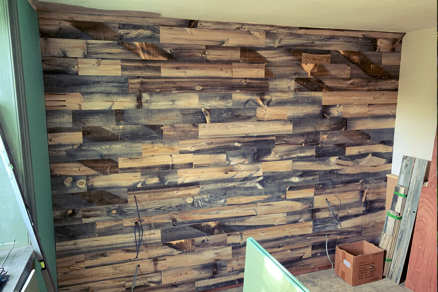 Wooden cladding