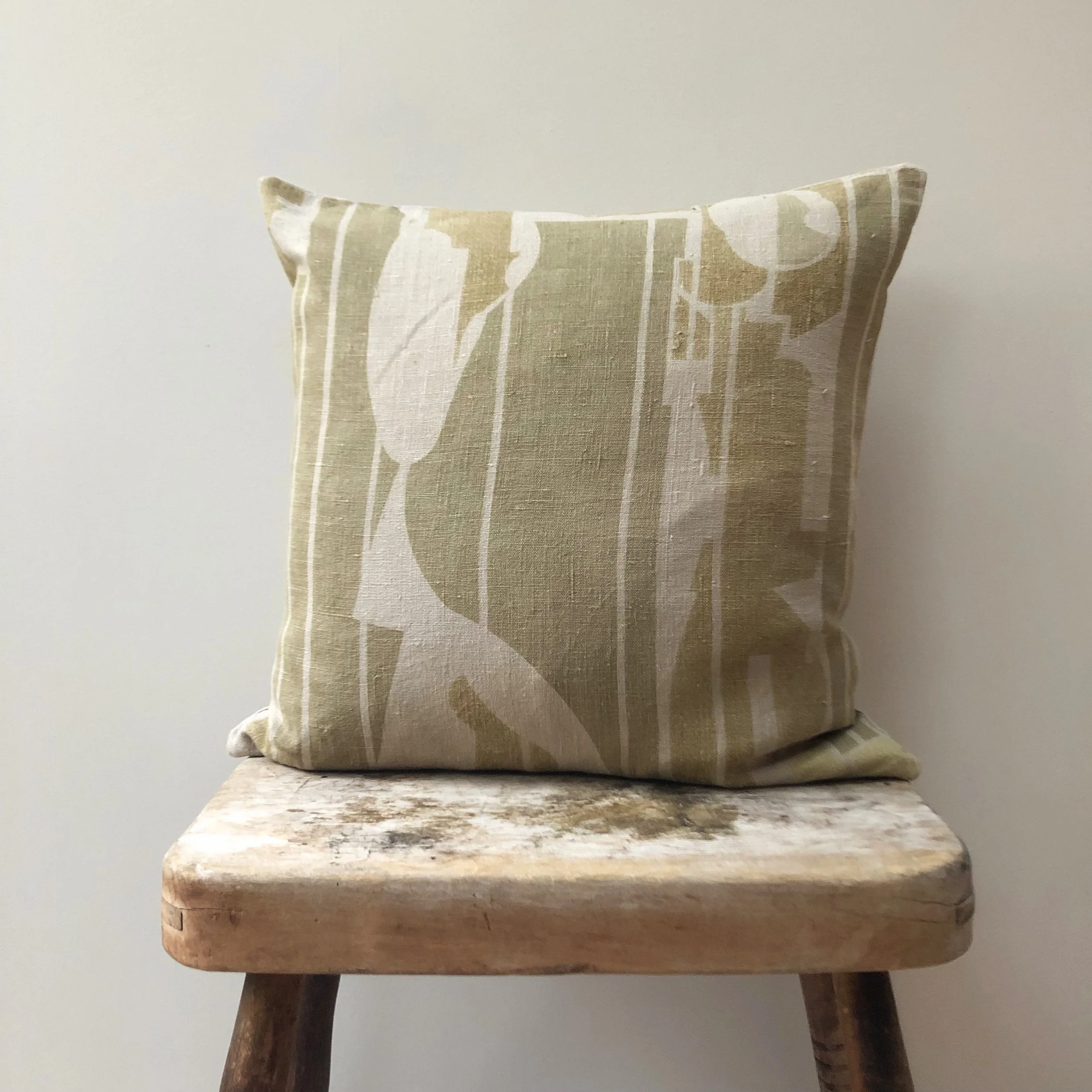 Printed Linen Cushion Cover / Series 3/07