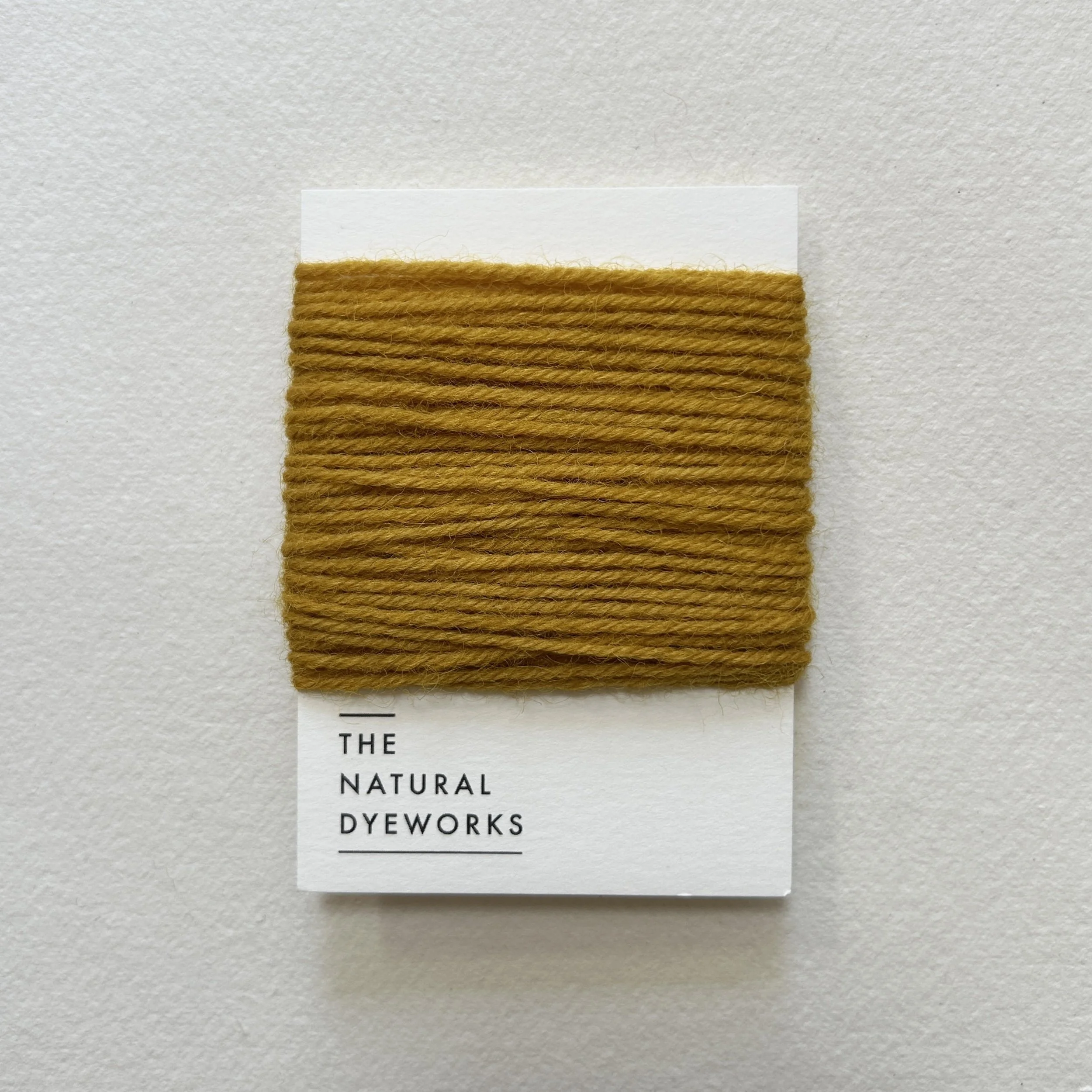 British Darning Wool Ochre