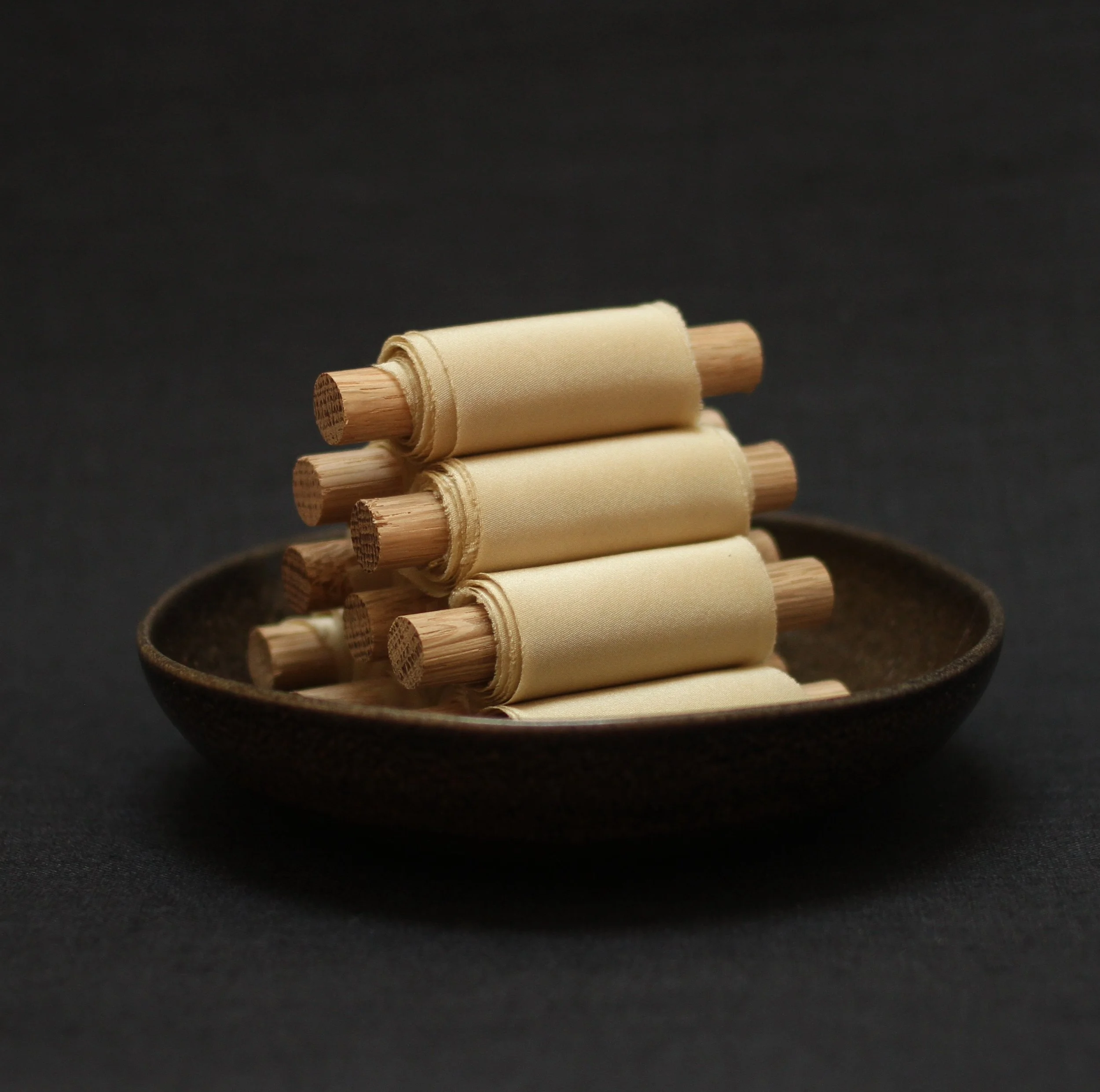 Hay Lightweight Silk Ribbon 5cm / 2.5cm