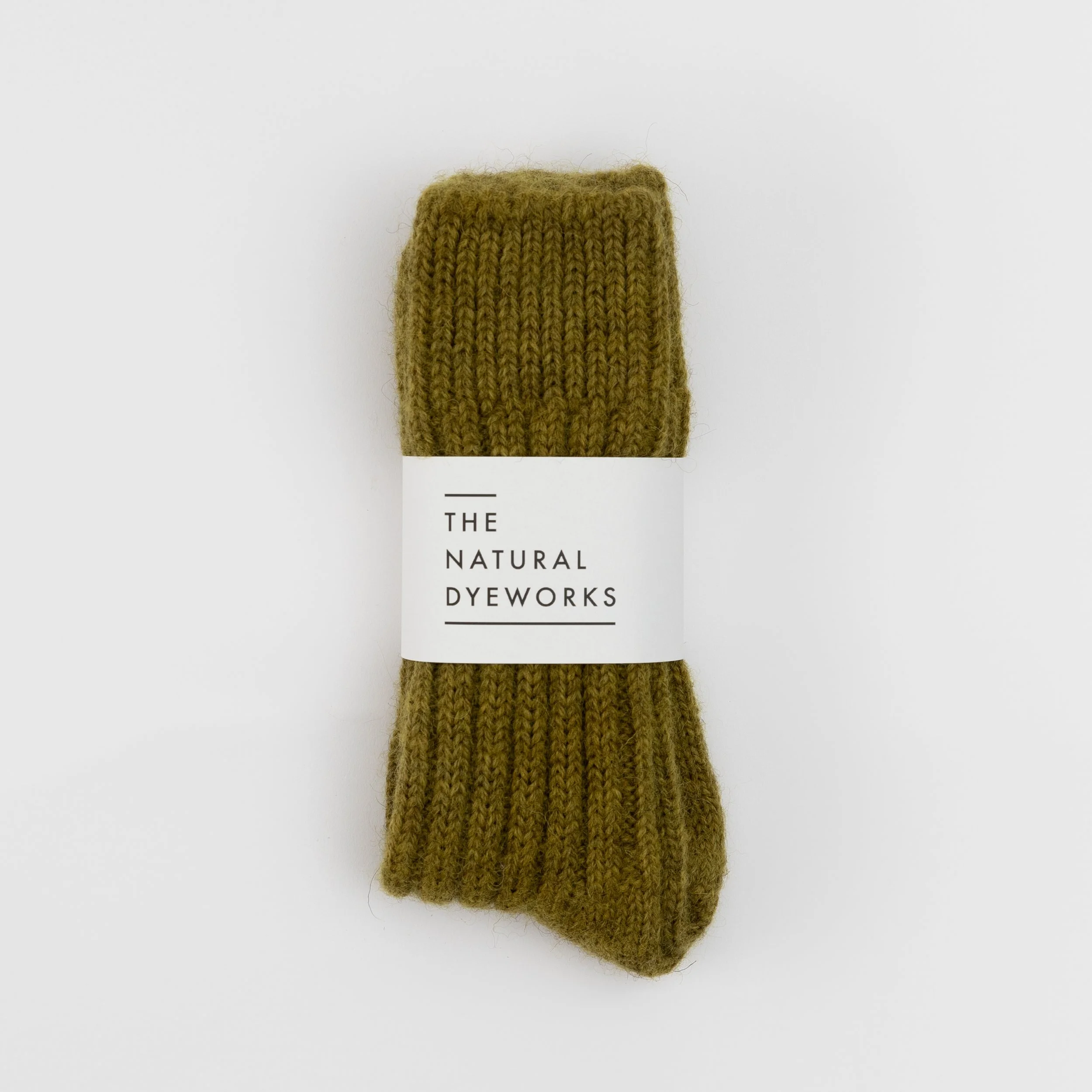 Wool Socks Moss Marl