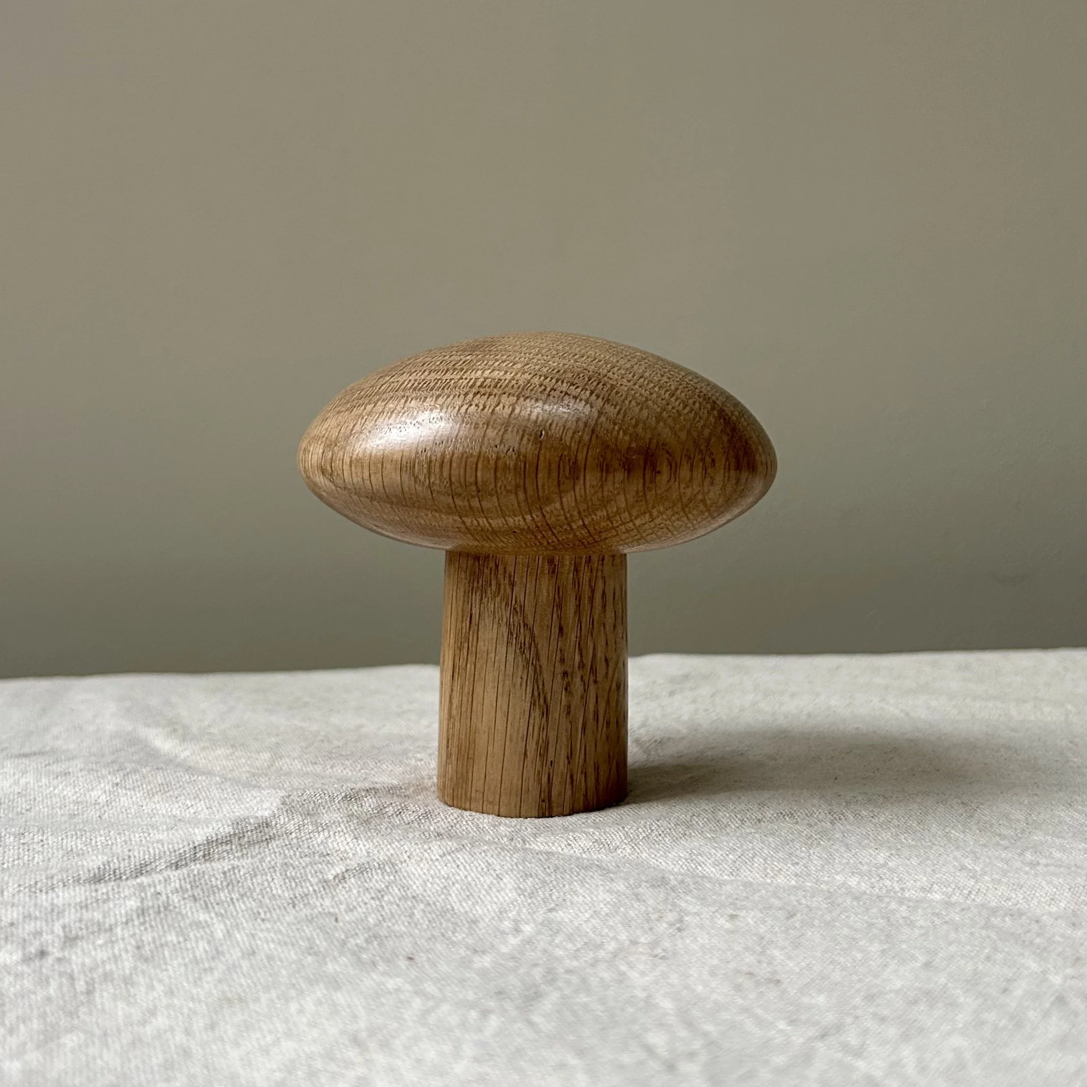 Hand Turned Wooden Darning Mushroom 40