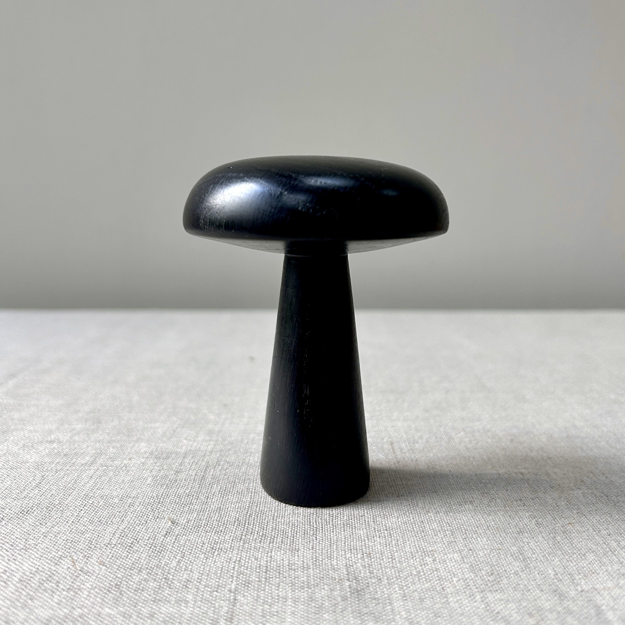 Hand Turned Wooden Darning Mushroom 45