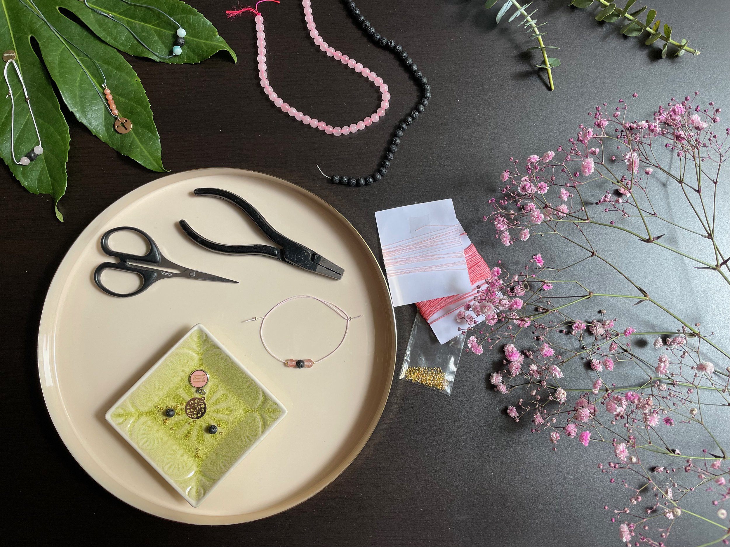 DIY Duftanker Armband Kit – für deine Geburt, Mamasein & Frausein