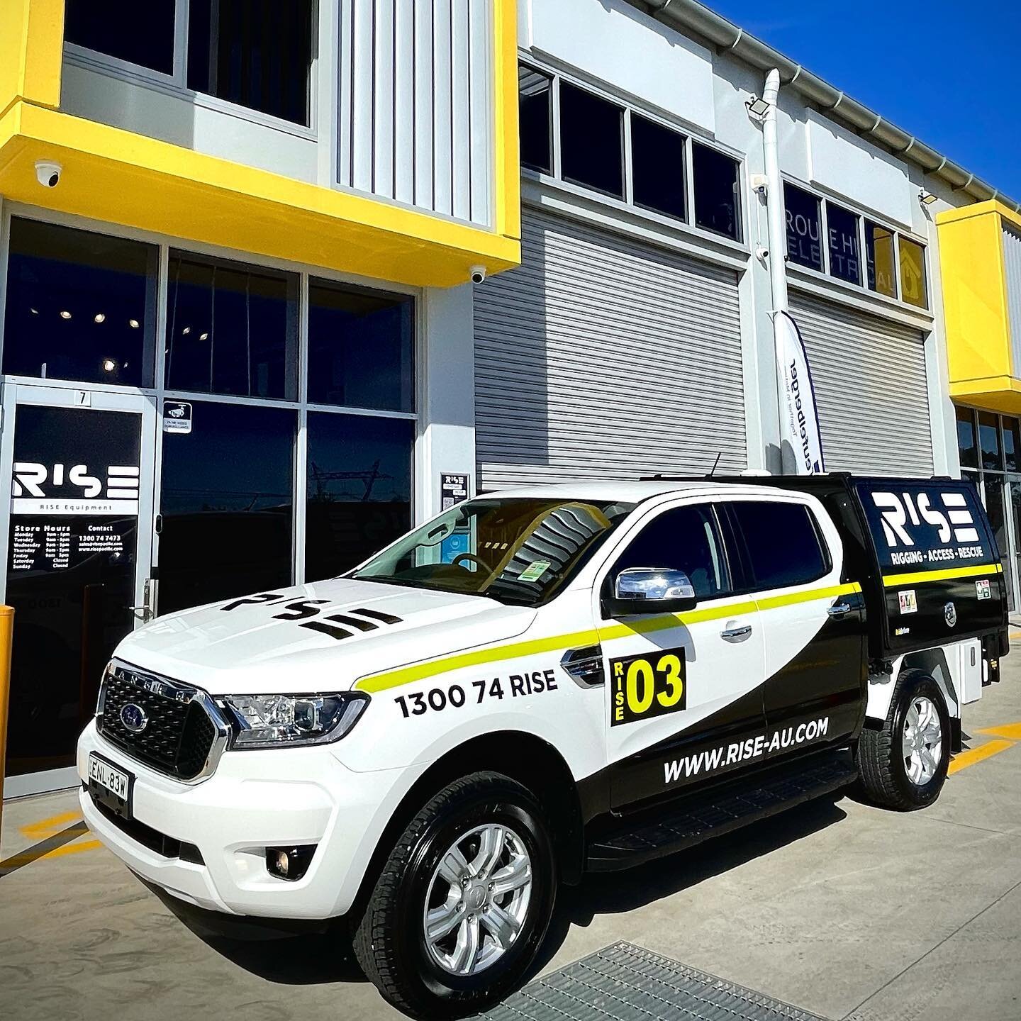 Welcoming RISE 03 to the family! Thanks @hidrivegroup for the slick canopy build on our new @fordaustralia Ranger. 

This vehicle will increase our capability reaching remote essential infrastructure for maintenance and upgrade works.

#ranger #fordr