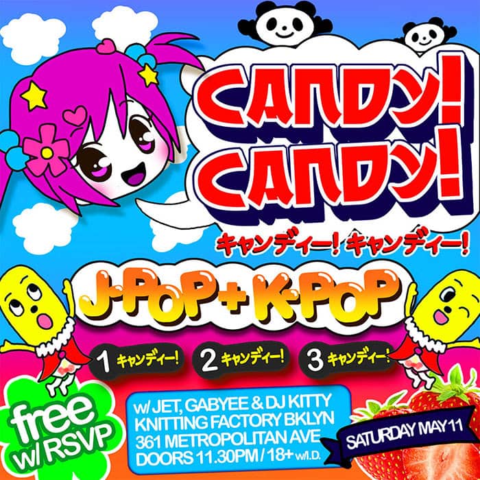 Candy! Candy! Event Flyer