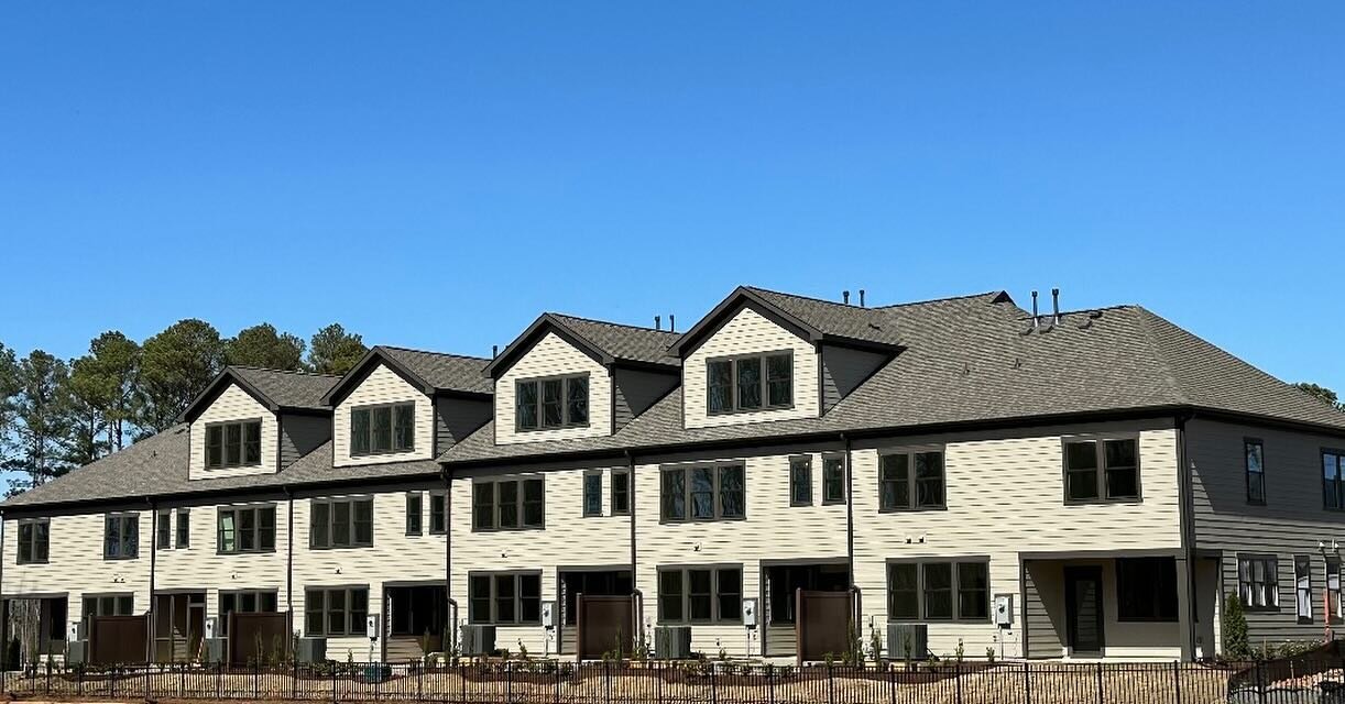 Our second building is nearly complete at The Park at Wimberly! Only 2 opportunities remain in this building featuring rear patios perfect for grilling and getting some fresh air. Check out the view in our story!