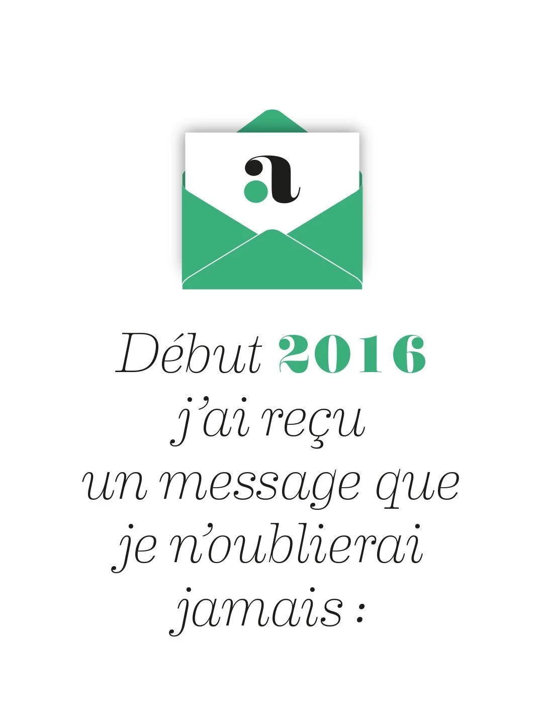 2016 a &eacute;t&eacute; une ann&eacute;e importante pour moi et pour @mars.avril ! C&rsquo;est l&rsquo;ann&eacute;e o&ugrave; un jeune couple avec deux enfants m&rsquo;a envoy&eacute; le message qui allait tout changer. Celui qui allait me donner la