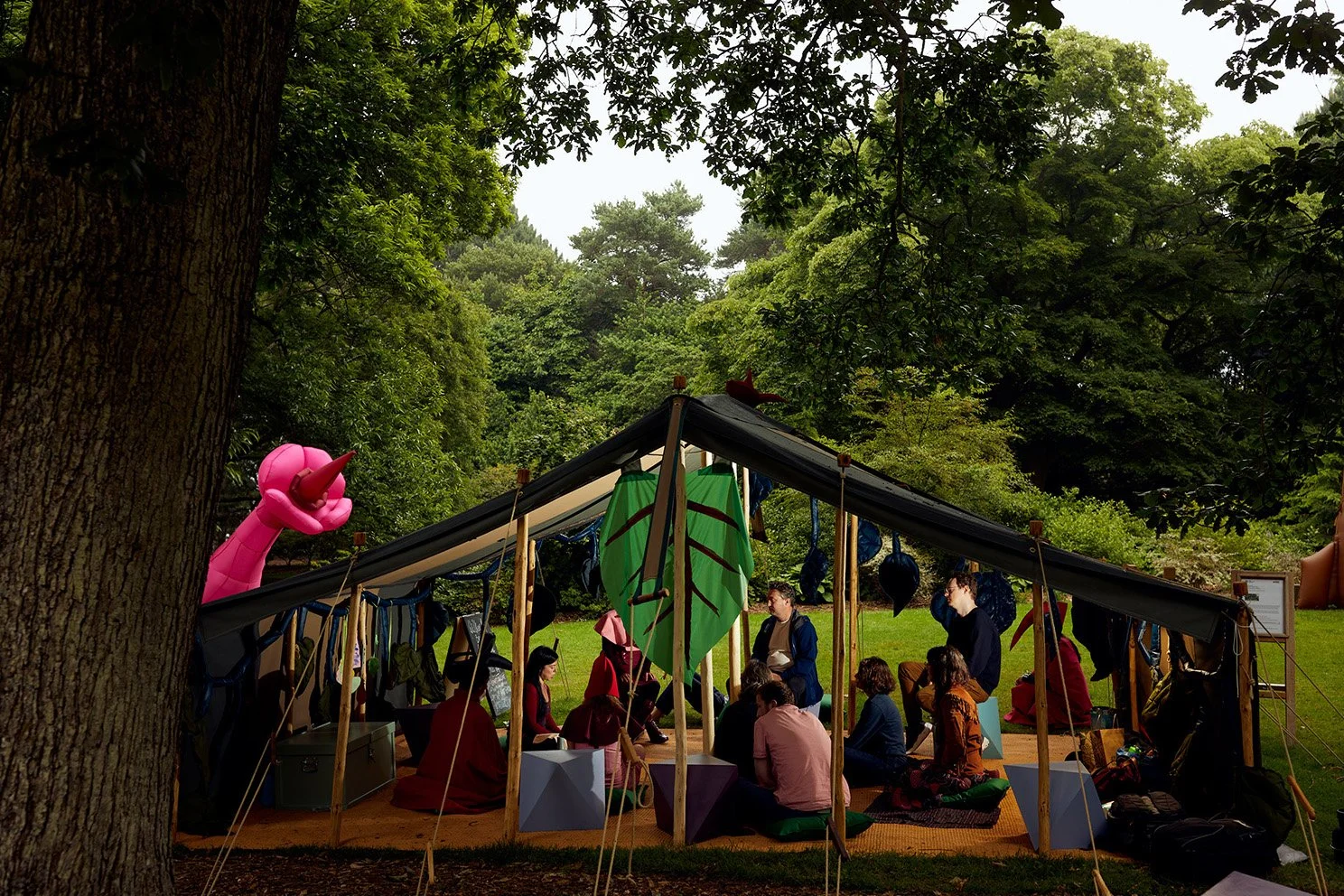 Encampment at Royal Botanic Garden Edinburgh (2021) 