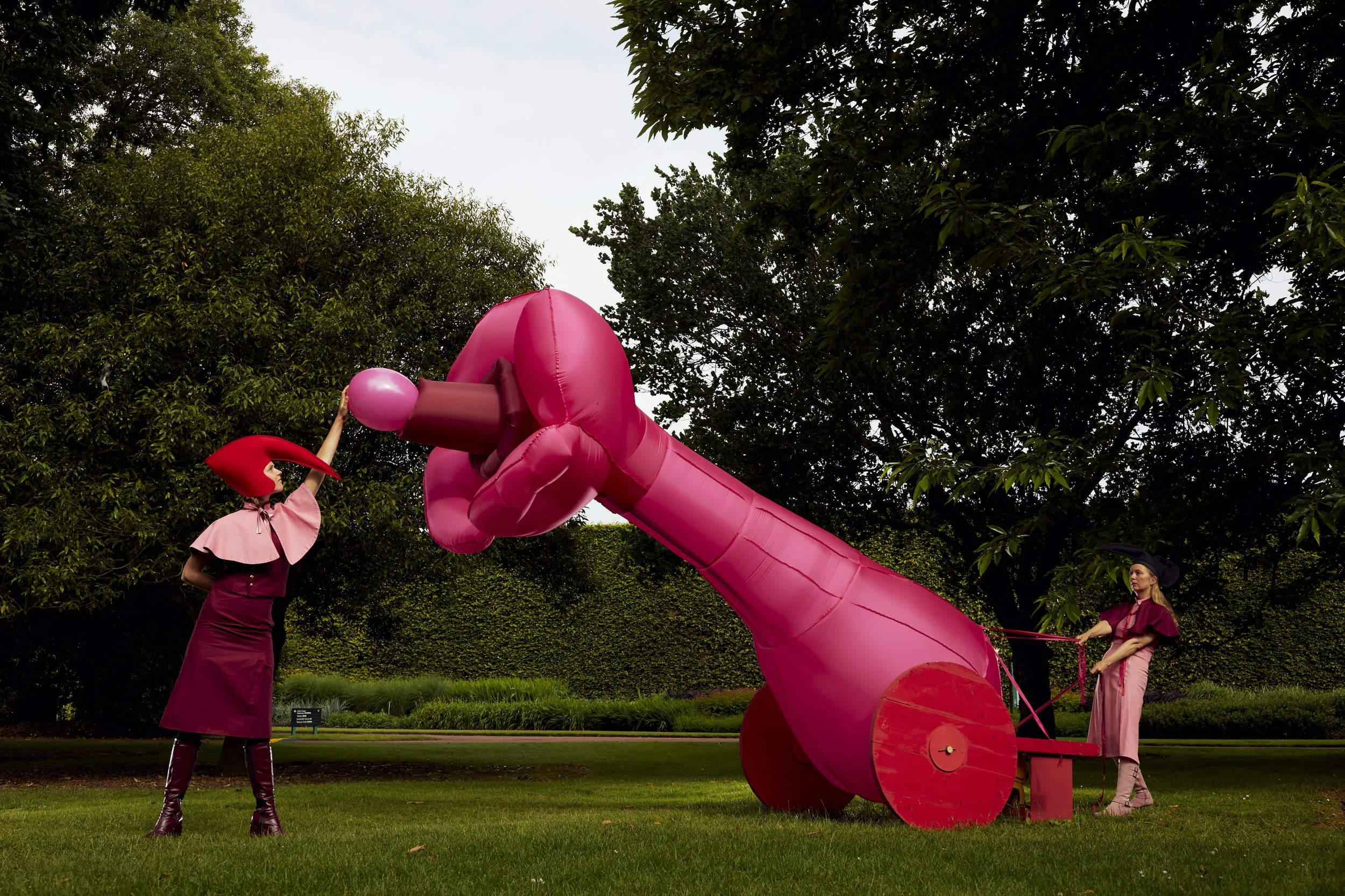Love Cannon at Encampment at Royal Botanic Garden Edinburgh (2021) 