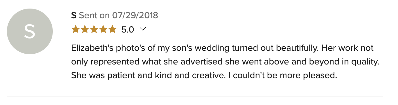NYC photographer review