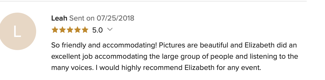 nyc wedding photographer review