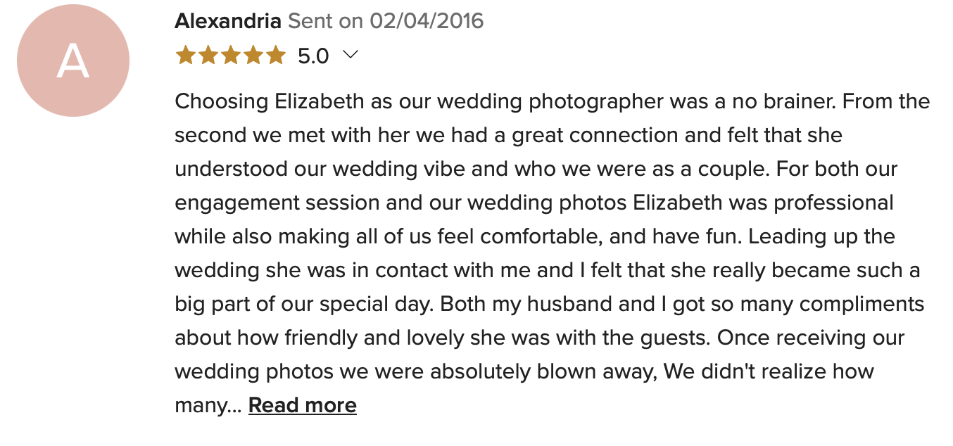 NYC Wedding photography top reviews