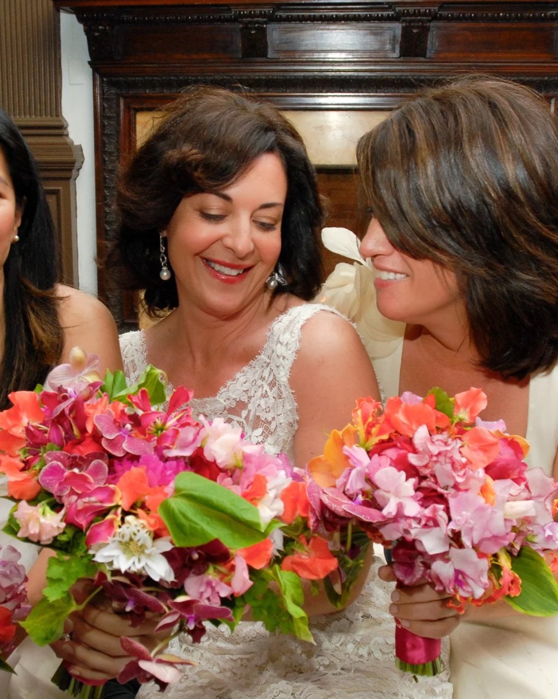  Bride with bridesmaids at Capitale NYC 