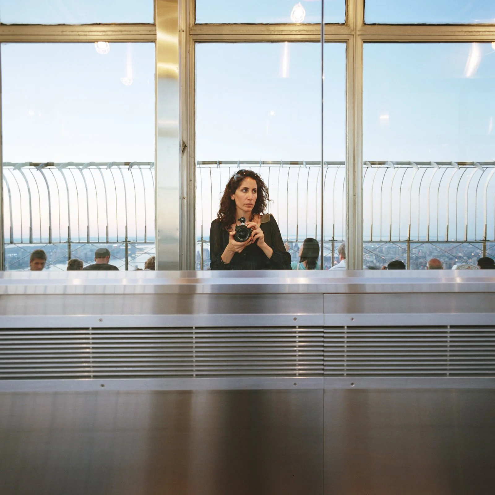 Elizabeth Solaka with Hasselblad Empire State Building