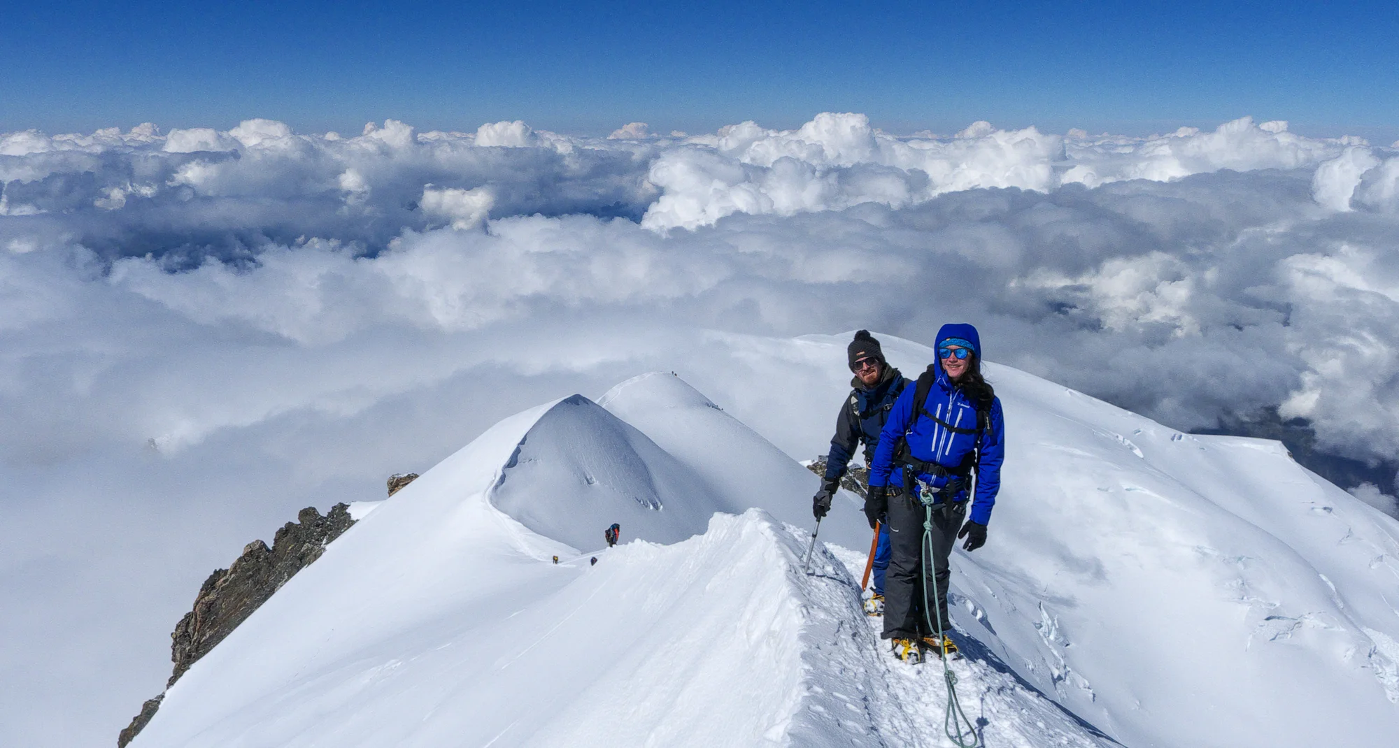 Last steps to the summit!