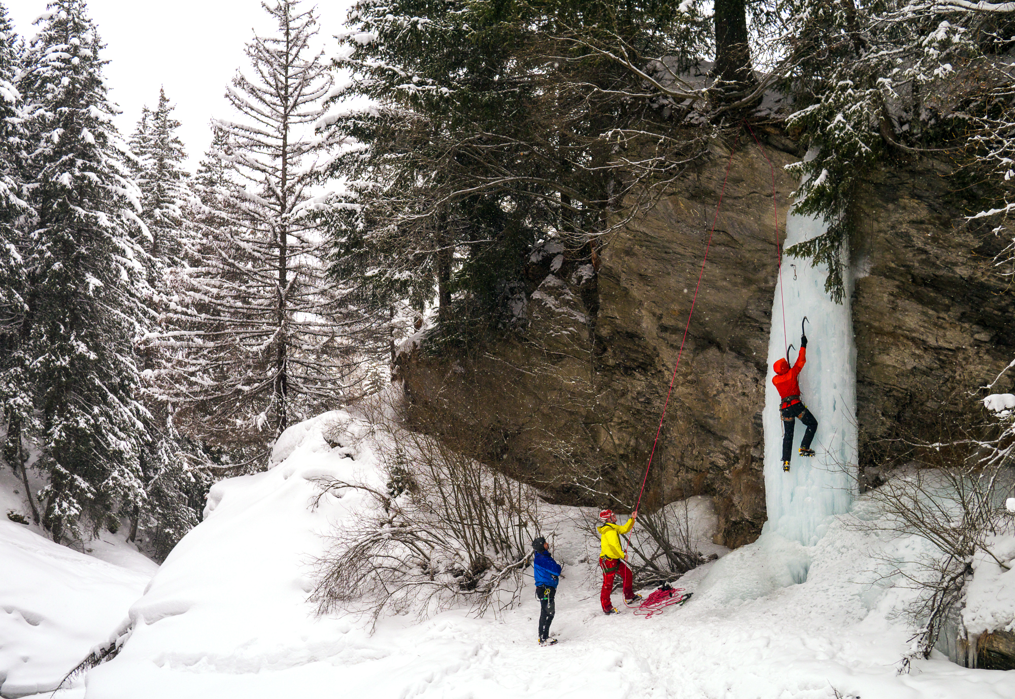 Cascade Climbing