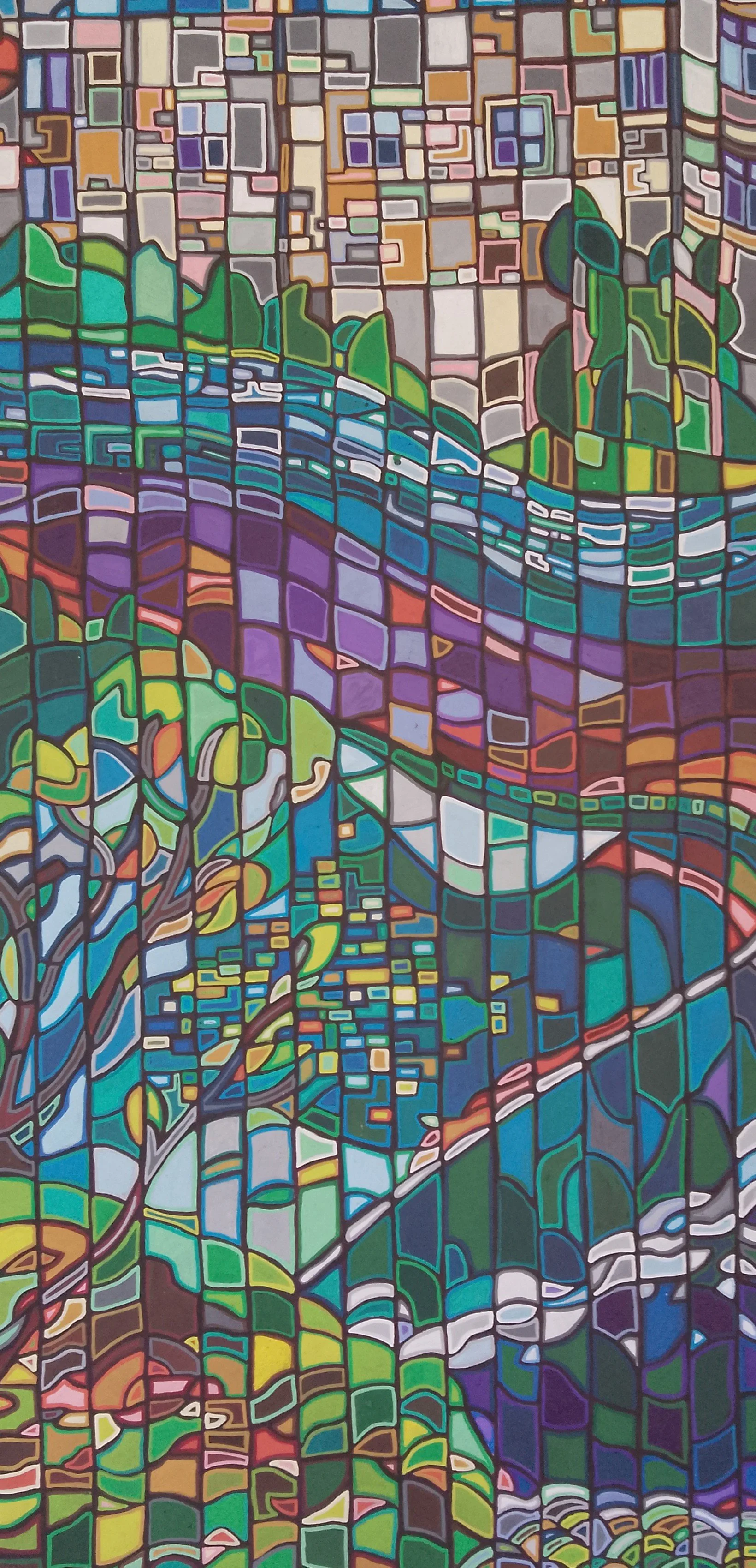 Skipton Castle From the Woods